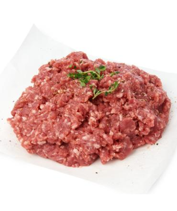 Raw Lamb Mince with approximately