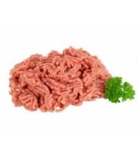 Raw Beef & Turkey Mince with approximately